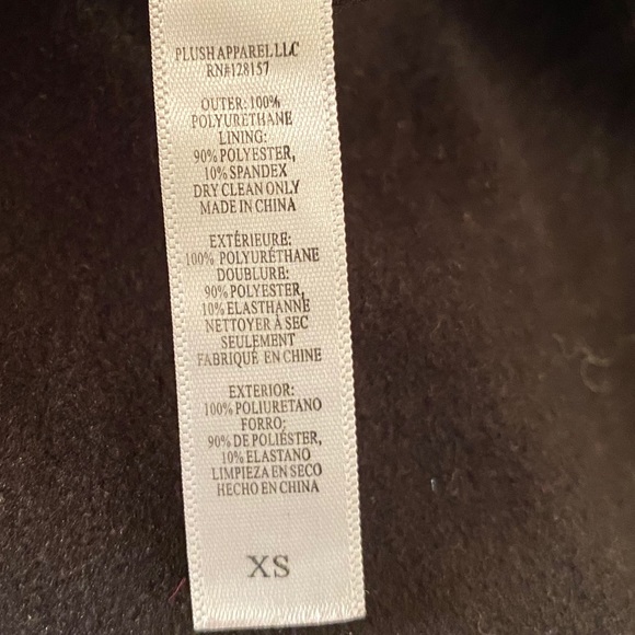 Fleece Lined Liquid Moto Legging - Picture 7 of 8